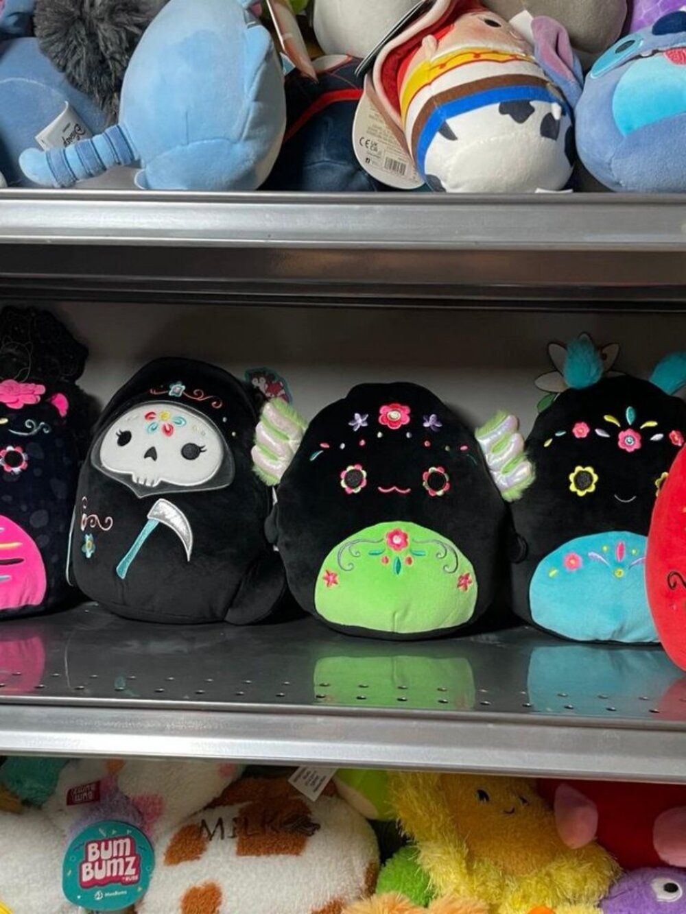 DOTD Squishmallows bundle of 6 Day of the Dead 2026 NWT Moises, Christo, Jane, +